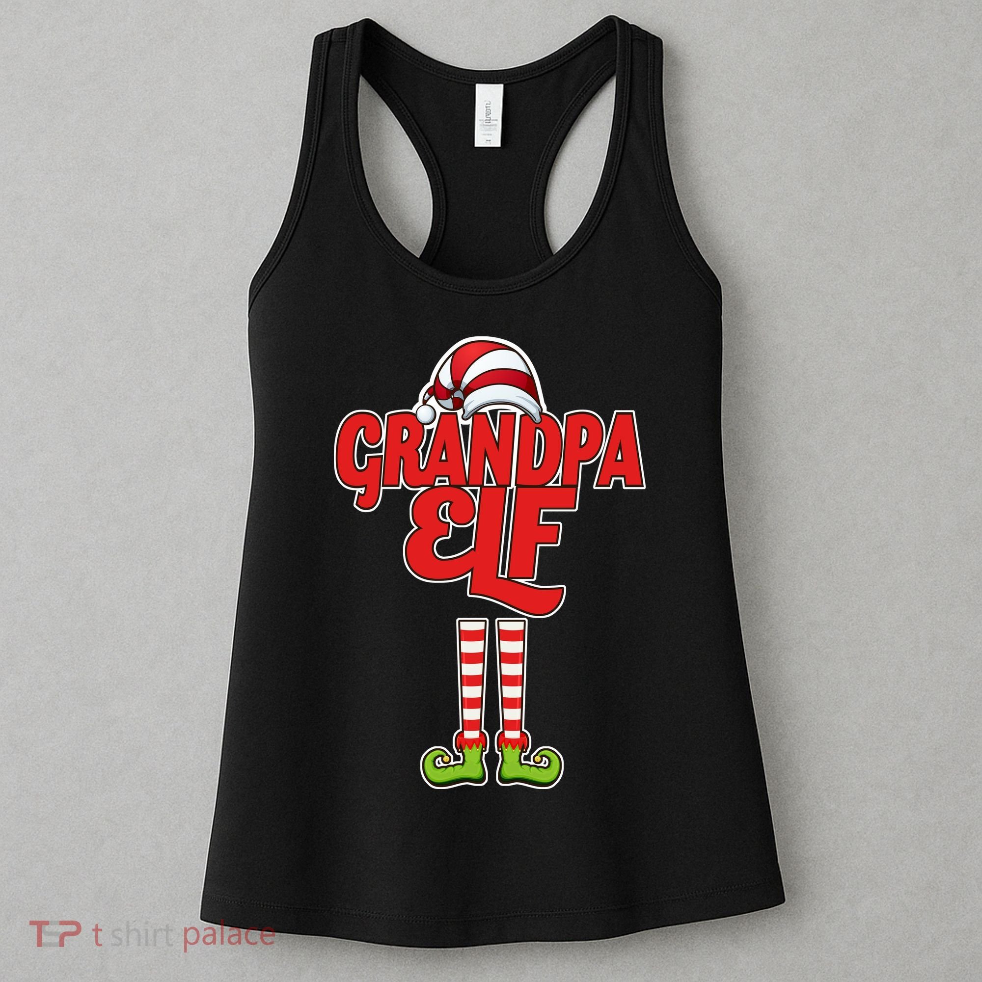 Christmas Grandpa Elf Women's Tank Top