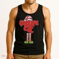 Christmas Grandpa Elf Tank Top thumb 3