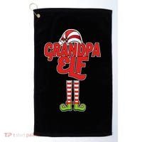Christmas Grandpa Elf Golf Towel thumb 0