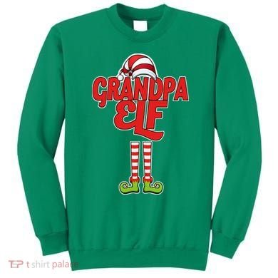 Christmas Grandpa Elf Sweatshirt