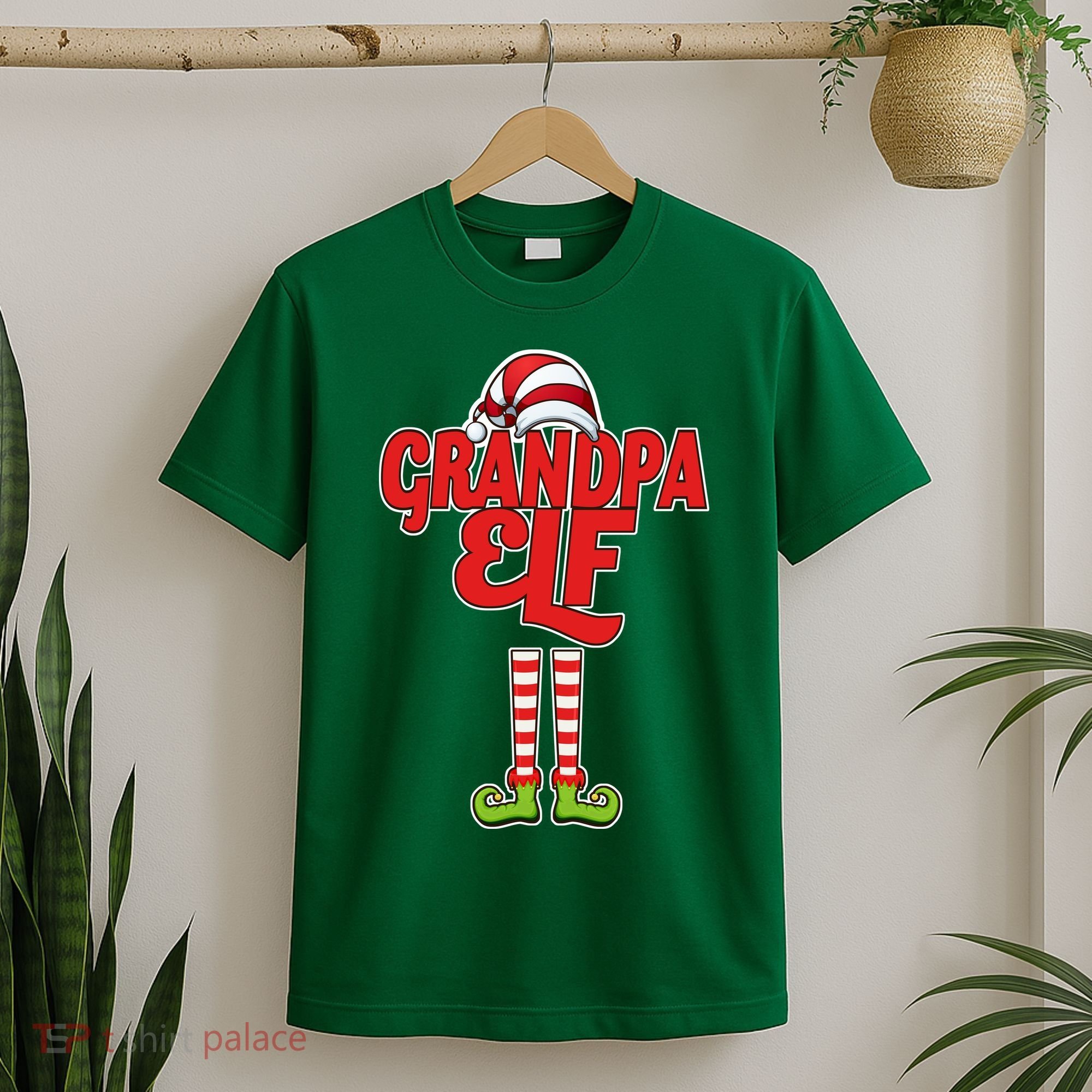 Christmas Grandpa Elf T-Shirt