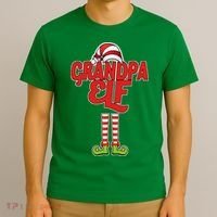 Christmas Grandpa Elf T-Shirt thumb 3
