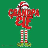 Christmas Grandpa Elf T-Shirt thumb 7