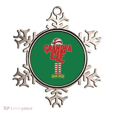 Christmas Grandpa Elf Ornament