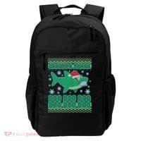 Christmas Grandpa Shark Doo Doo Doo Backpack thumb 0