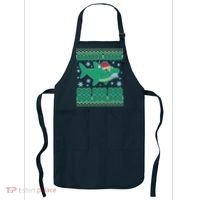 Christmas Grandpa Shark Doo Doo Doo Apron thumb 0