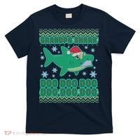 Christmas Grandpa Shark Doo Doo Doo T-Shirt thumb 0