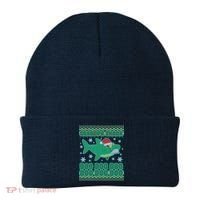 Christmas Grandpa Shark Doo Doo Doo Beanie thumb 0
