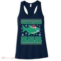 Christmas Grandpa Shark Doo Doo Doo Women's Tank Top thumb 0