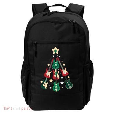 Christmas Guitar Tree  Backpack