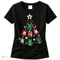 Christmas Guitar Tree  Women's T-Shirt thumb 0
