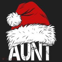 Christmas Hat Santa Aunt Women's Sweatshirt thumb 2