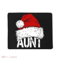 Christmas Hat Santa Aunt Mousepad thumb 0