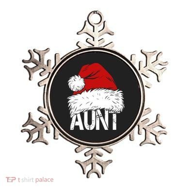 Christmas Hat Santa Aunt Ornament