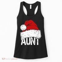 Christmas Hat Santa Aunt Women's Tank Top thumb 0