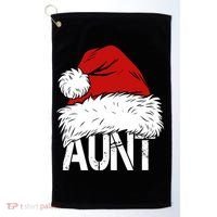 Christmas Hat Santa Aunt Golf Towel thumb 0
