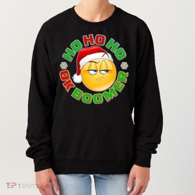 Christmas HO HO HO Ok Boomer Women's Sweatshirt