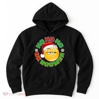 Christmas HO HO HO Ok Boomer Hoodie thumb 0