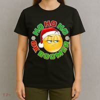 Christmas HO HO HO Ok Boomer T-Shirt thumb 4