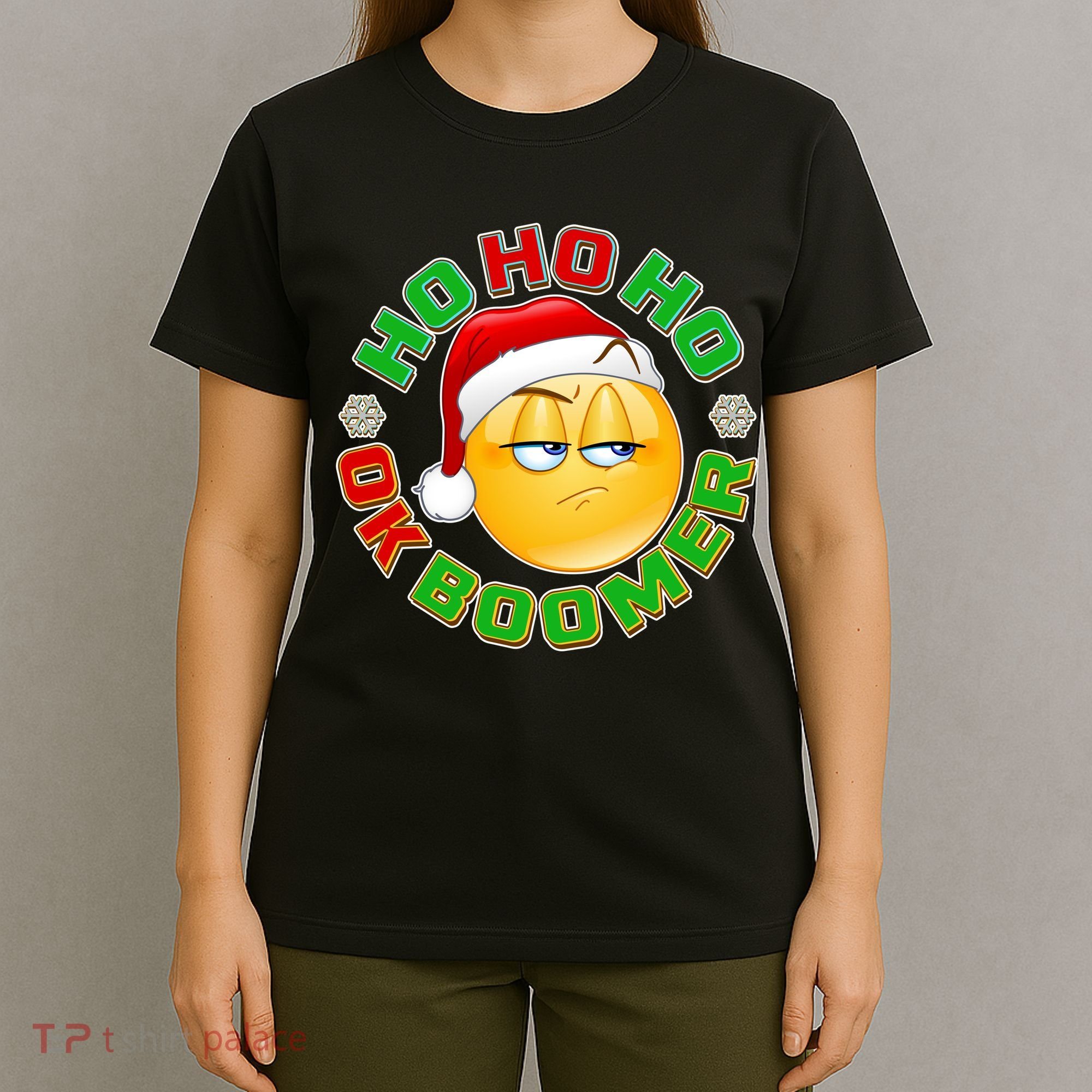 Christmas HO HO HO Ok Boomer T-Shirt
