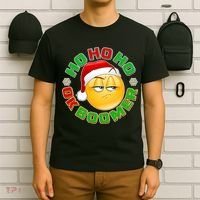 Christmas HO HO HO Ok Boomer T-Shirt thumb 6