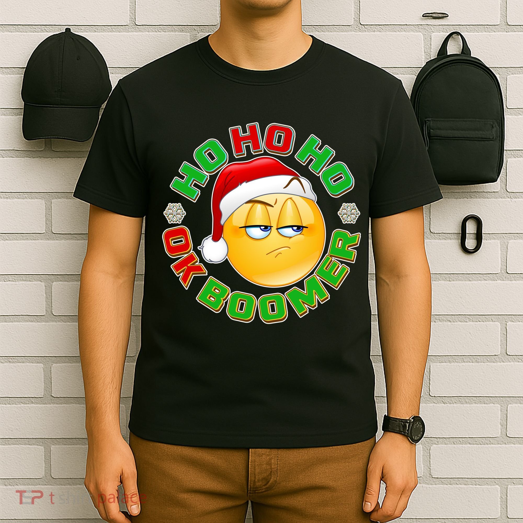 Christmas HO HO HO Ok Boomer T-Shirt