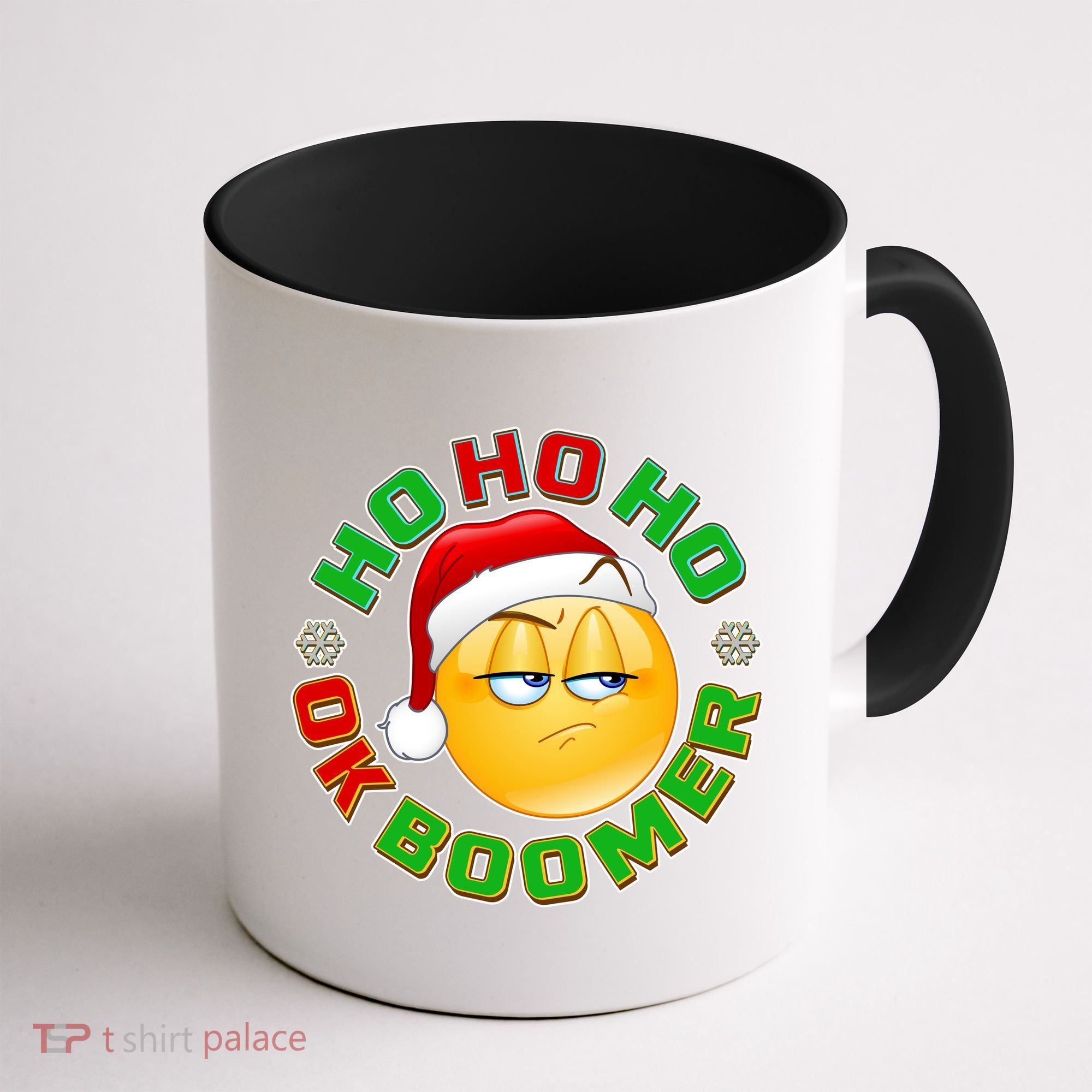 Christmas HO HO HO Ok Boomer Coffee Mug
