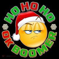 Christmas HO HO HO Ok Boomer Coffee Mug thumb 5