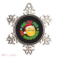 Christmas HO HO HO Ok Boomer Ornament thumb 0