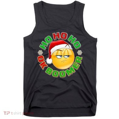 Christmas HO HO HO Ok Boomer Tank Top
