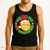 Christmas HO HO HO Ok Boomer Tank Top thumb 3
