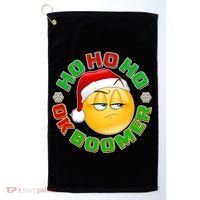 Christmas HO HO HO Ok Boomer Golf Towel thumb 0