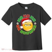 Christmas HO HO HO Ok Boomer Toddler T-Shirt thumb 0