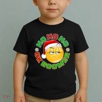 Christmas HO HO HO Ok Boomer Toddler T-Shirt thumb 2