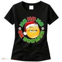 Christmas HO HO HO Ok Boomer Women's T-Shirt thumb 0