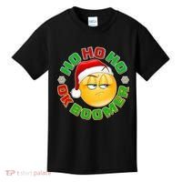 Christmas HO HO HO Ok Boomer Kids T-Shirt thumb 0