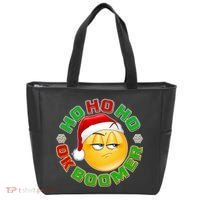 Christmas HO HO HO Ok Boomer Tote Bag thumb 0