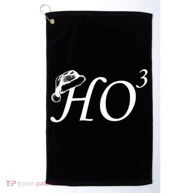 Christmas HO Times Three Golf Towel