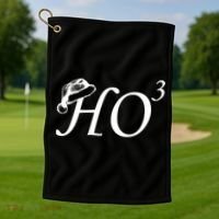Christmas HO Times Three Golf Towel thumb 1