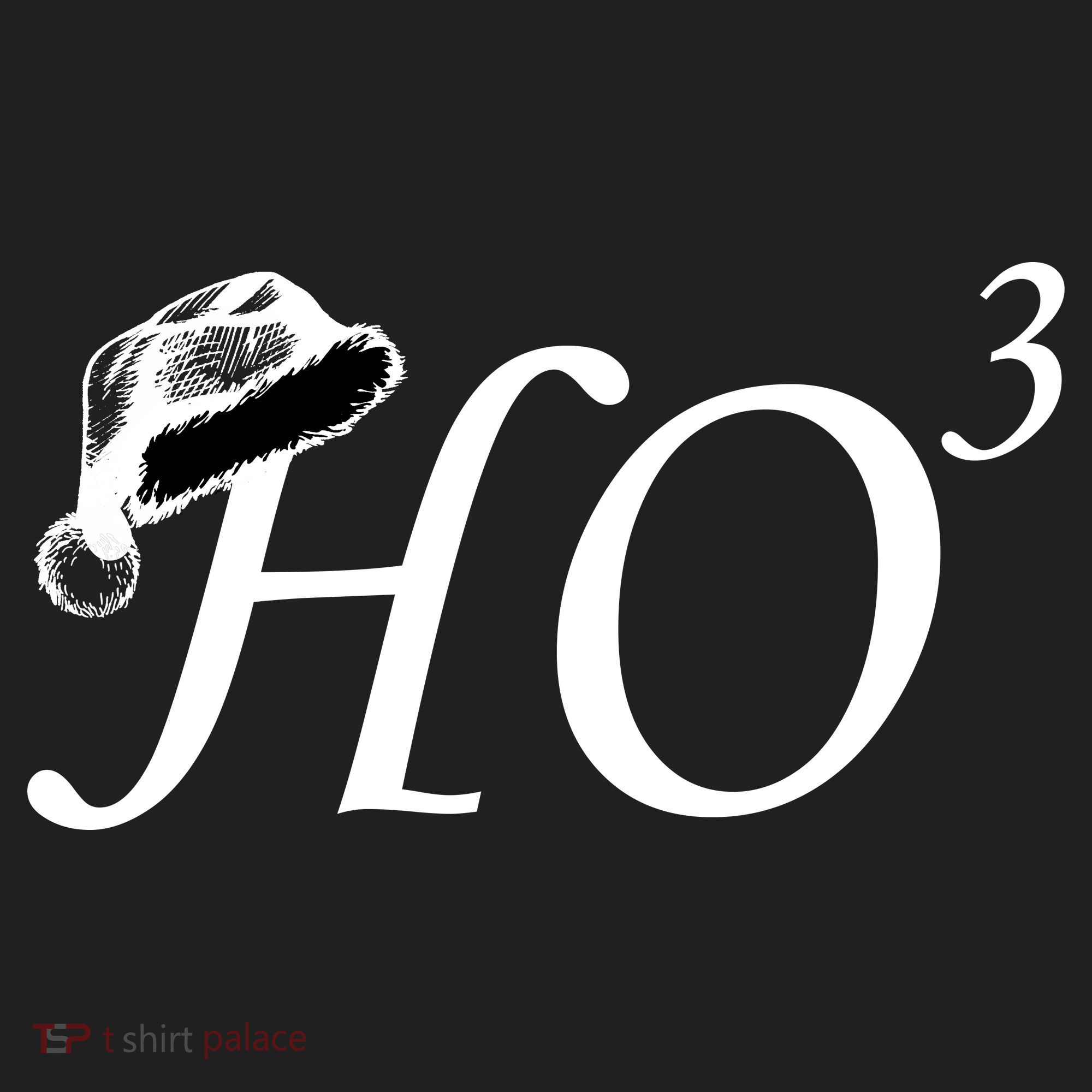Christmas HO Times Three Golf Towel