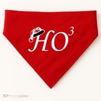 Christmas HO Times Three USA-Made Doggie Bandana thumb 0
