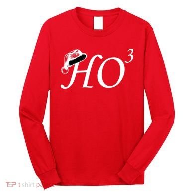 Christmas HO Times Three Long Sleeve Shirt