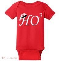 Christmas HO Times Three Baby Bodysuit thumb 0