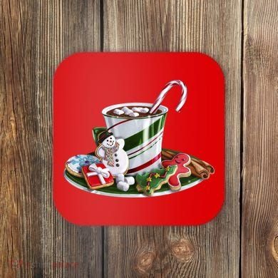 Christmas Hot Chocolate Coaster
