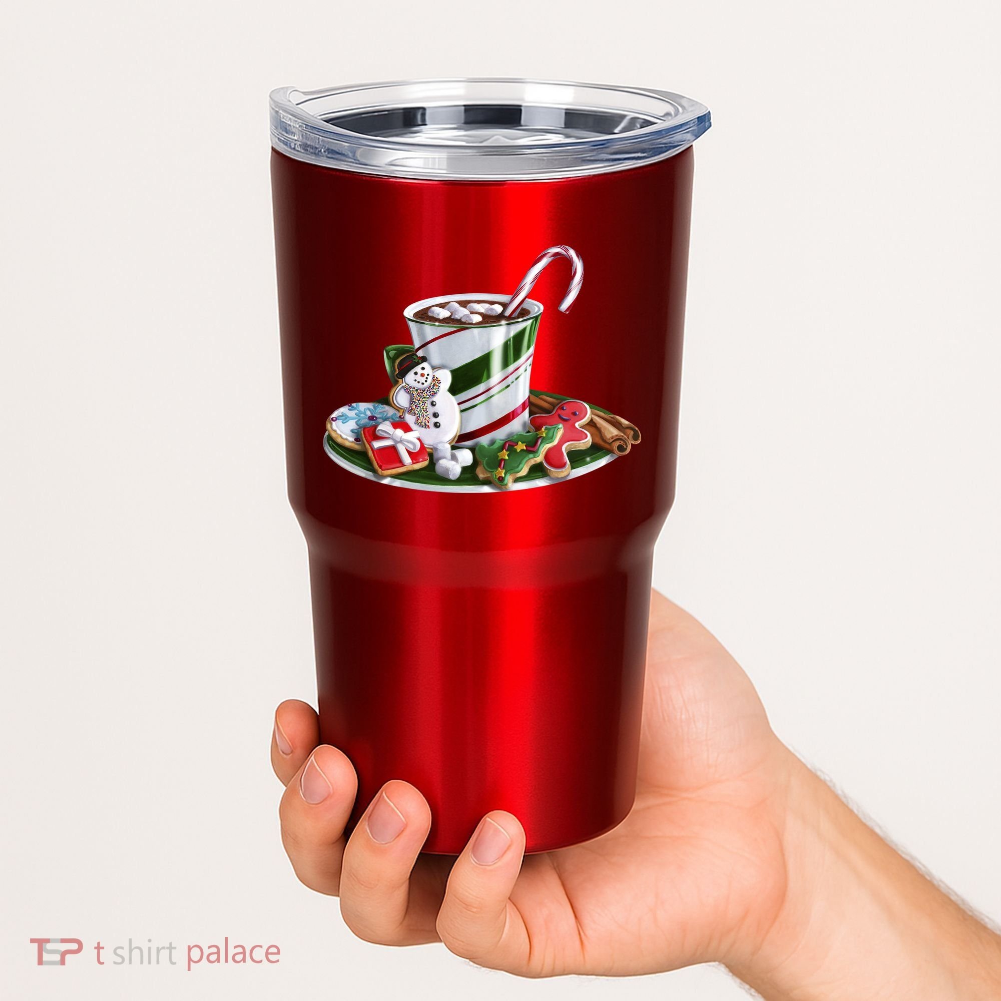 Christmas Hot Chocolate Tumbler