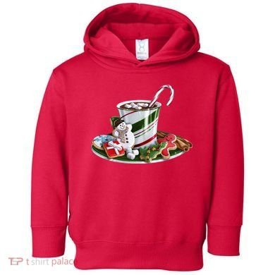 Christmas Hot Chocolate Toddler Hoodie