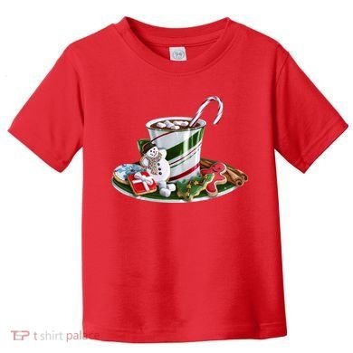 Christmas Hot Chocolate Toddler T-Shirt