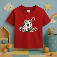 Christmas Hot Chocolate Toddler T-Shirt thumb 3