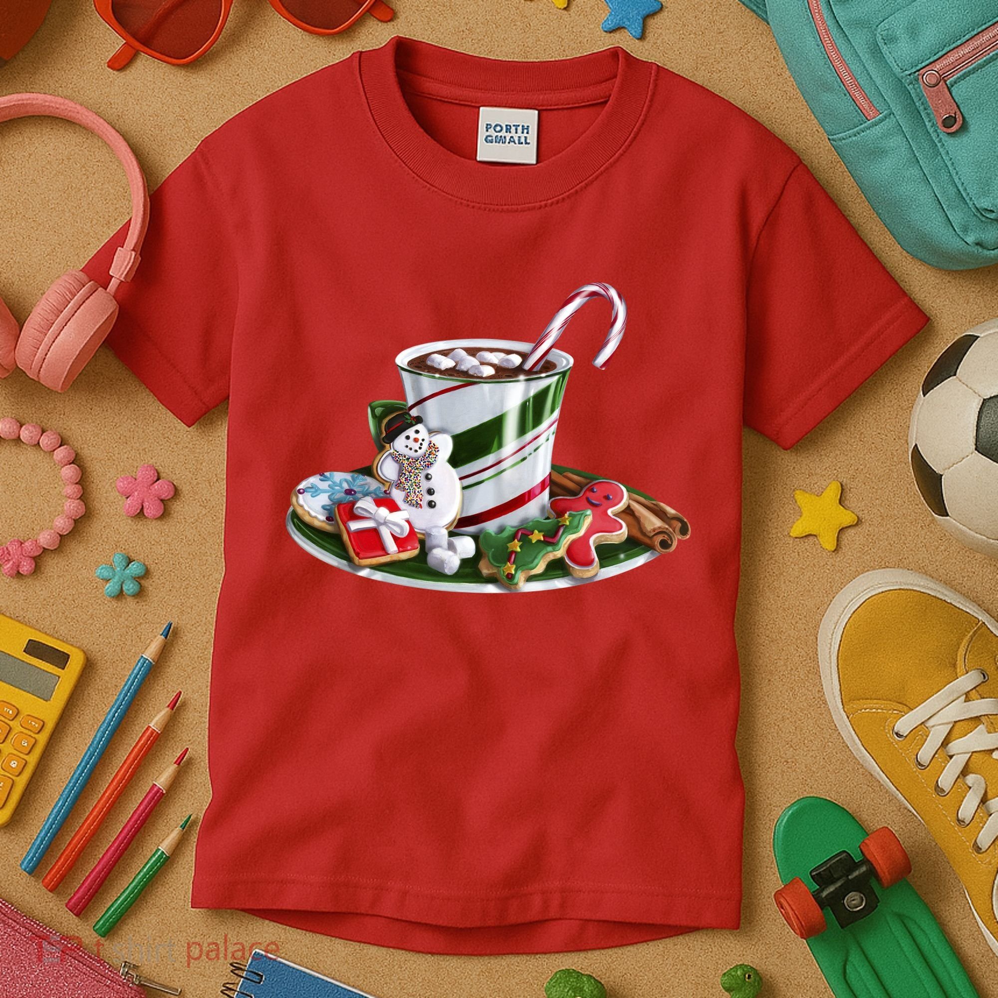 Christmas Hot Chocolate Kids T-Shirt