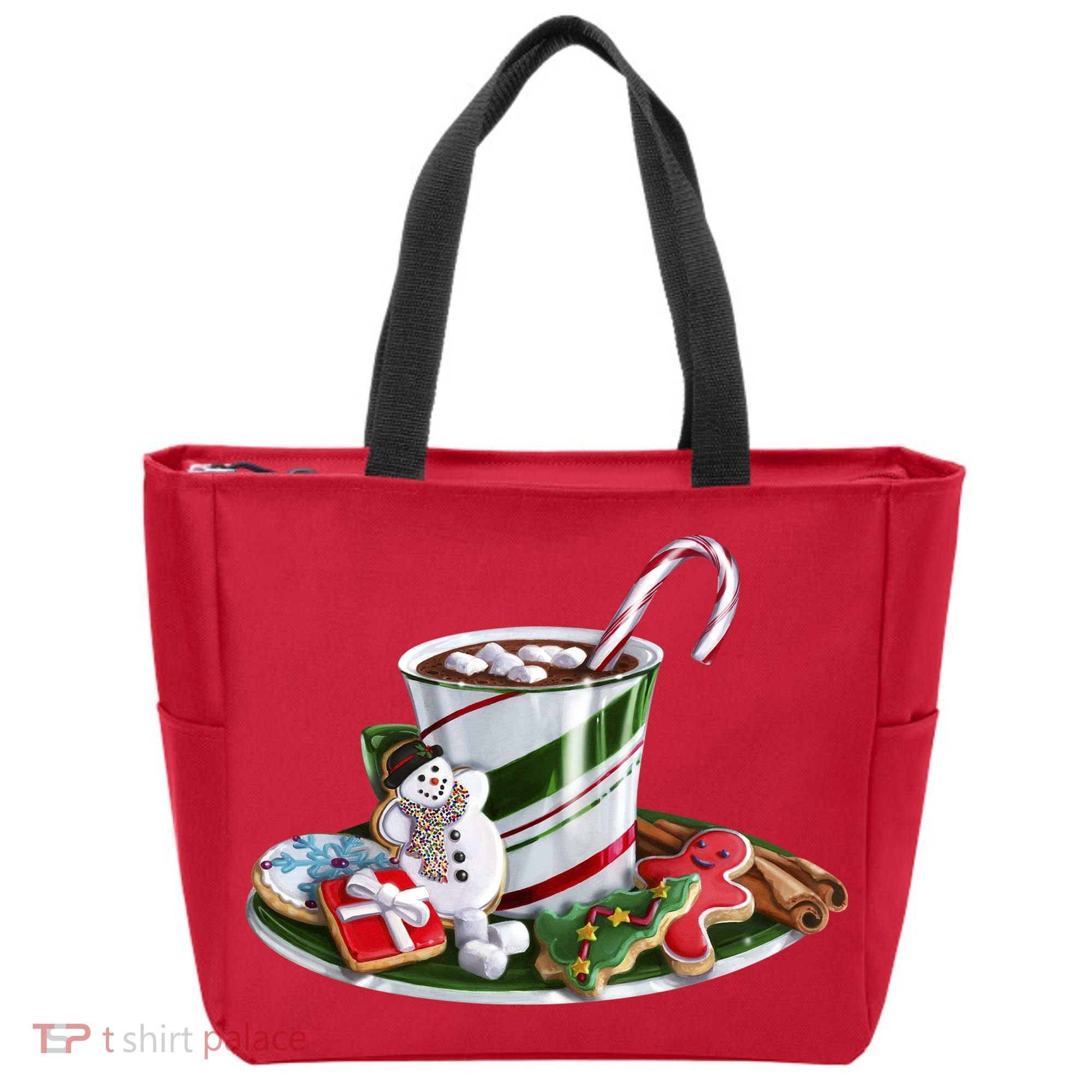 Christmas Hot Chocolate Tote Bag
